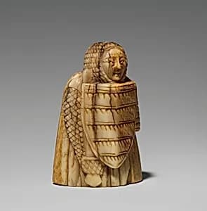 Rook or Pawn Chess Piece by Unknown Artist