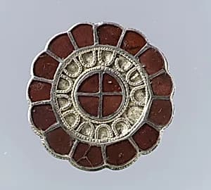 Rosette Brooch by Unknown Artist