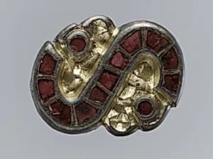 S-Shaped Brooch by Unknown Artist