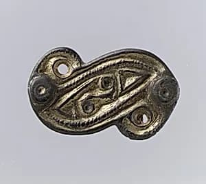S-Shaped Brooch by Unknown Artist