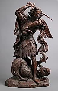 Saint Michael Slaying the Demon by Unknown Artist