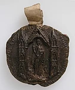 Seal Impression, Saint Margaret by Unknown Artist