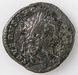 Septimius Severus Denarius by Unknown Artist