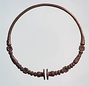 Silver Neck Ring by Unknown Artist