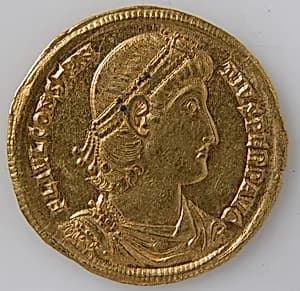 Solidus of Constantius II (337–361) by Unknown Artist