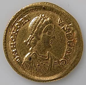 Solidus of Honorius (r. 395–423) by Unknown Artist