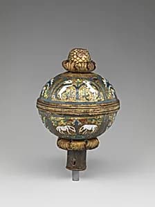 Spherical knop by Unknown Artist