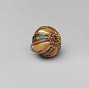 Spherical Pendant or Button by Unknown Artist