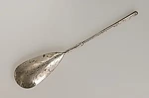 Spoon with Palm Fronds by Unknown Artist