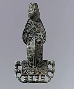 Square-Headed Bow Brooch by Unknown Artist