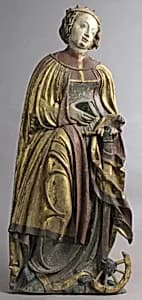 St. Catherine of Alexandria by Unknown Artist