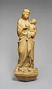 Standing Virgin and Child by Unknown Artist