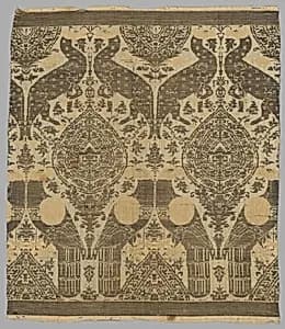 Textile with Animals by Unknown Artist