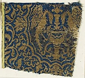 Textile with Birds by Unknown Artist