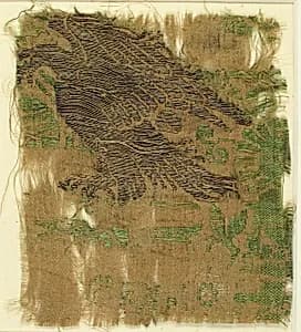 Textile with Brocade by Unknown Artist