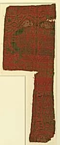 Textile with Brocade by Unknown Artist