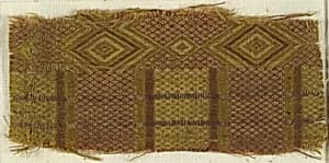 Textile with Geometrical Designs by Unknown Artist