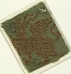 Textile with Griffin by Unknown Artist