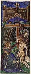 Triptych Panel with the Lamentation by Unknown Artist