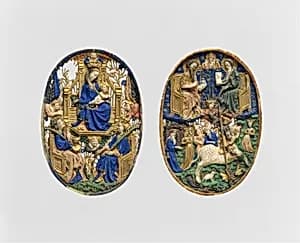 Two Medallions by Unknown Artist