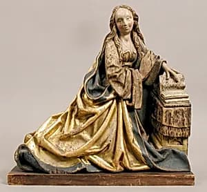 Virgin of the Annunciation by Unknown Artist