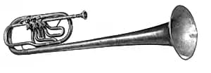 Alto Saxhorn in E-flat by Unknown Artist