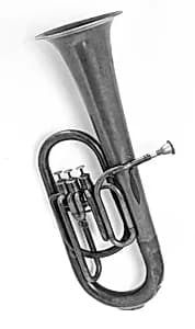 Bass Saxhorn in B-flat by W. I. Seefeldt