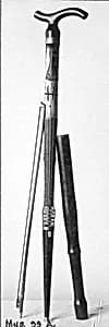 Cane Violin by Moritz Wilhelm Glaesel