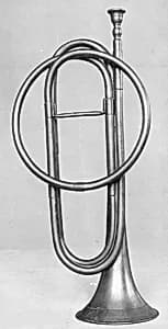 Cavalry Trumpet in C by Courtois père