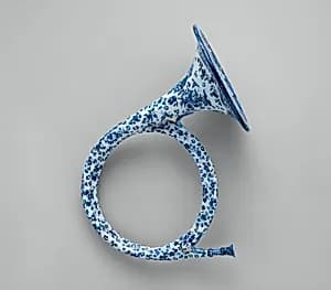 Ceramic Horn by Unknown Artist