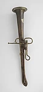 Contrabass Valve Ophicleide in D by Leopold Uhlmann