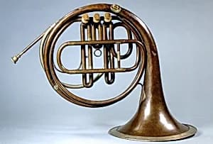 French Horn in F by J. L. Allen?