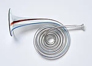 Glass Horn by Unknown Artist