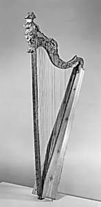 Hooked Harp by Unknown Artist