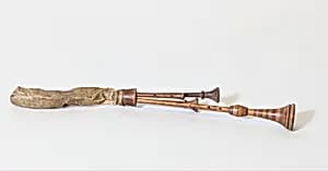 Miniature Toy Zampogna by Unknown Artist
