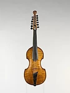 Mute Viola d'Amore by Daniel Achatius Stadlmann