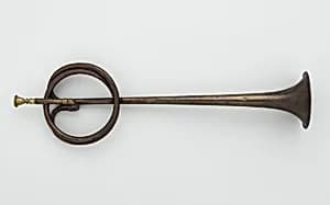 Natural Trumpet in D by Unknown Artist