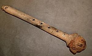 Pottery Flute and Rattle by Unknown Artist