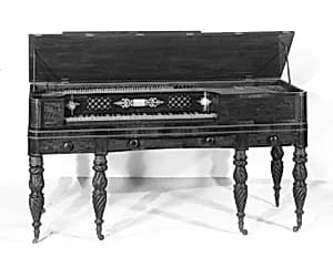 Square Piano by Adam and William Geib