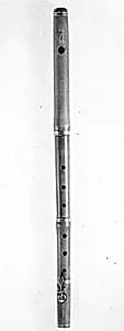 Transverse Flute in F by Unknown Artist