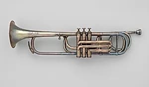 Valve Trumpet in F by Courtois & Mille
