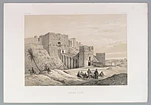48. Château d’Alep by Joseph-Philibert Girault de Prangey