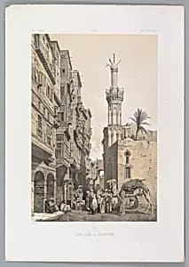 88. Une rue, à Rosette by Joseph-Philibert Girault de Prangey
