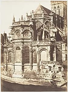 Abside de Saint-Pierre, Caen by Edmond Bacot