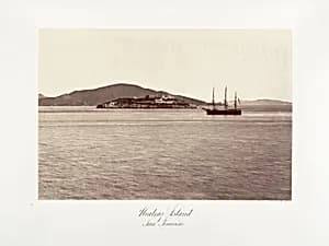 Alcatraz Island, San Francisco by Carleton E. Watkins