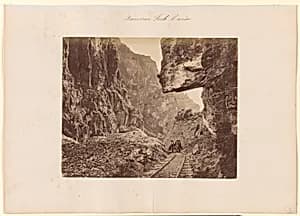American Fork Canyon by Charles Roscoe Savage
