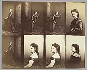 Amélie and Elise Gitteri by André-Adolphe-Eugène Disdéri