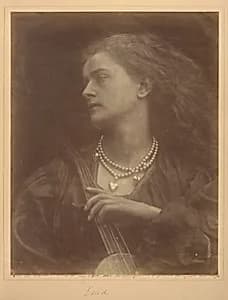 And Enid Sang by Julia Margaret Cameron