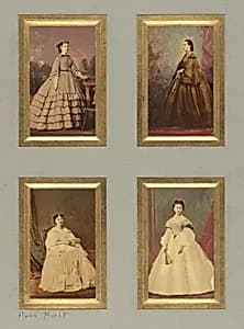 [Anna Murat and Unknown Sitters] by Countess Virginia Oldoini Verasis di Castiglione|Pierre-Louis Pierson|Marck