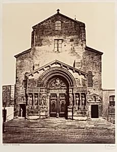 Arles, St. Trophime by Edouard Baldus